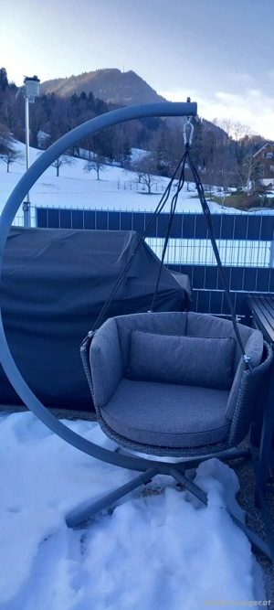 Hängesessel mit Stabilem Gestell Bild 3