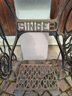 Singer Nähmaschinen Gestell  Bild 4