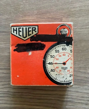 Orig. HEUER Ref. 570   Vintage Stoppuhr Jahrgang 1968 Bild 2