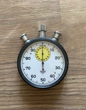 Orig. HEUER Ref. 570   Vintage Stoppuhr Jahrgang 1968 Bild 5