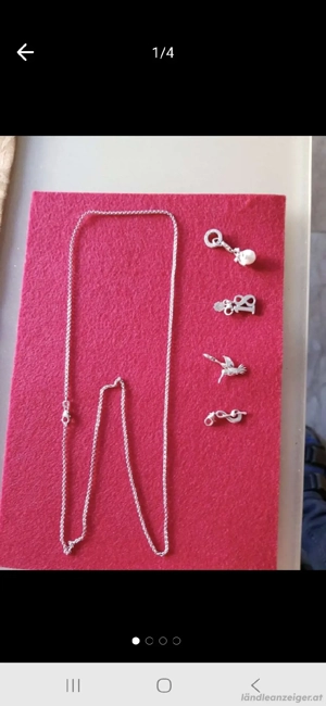 Halskette echt Silber Bild 4