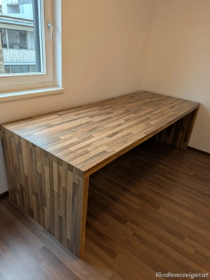 Esstisch Tischlerarbeit 250x95 cm Bild 2