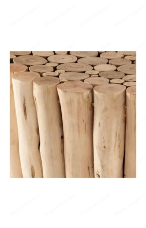 Beistelltisch Couchtisch aus Eukalyptusholz Bild 2