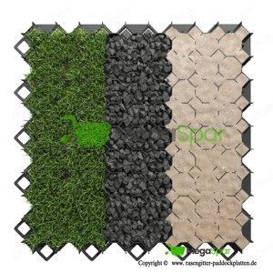 Paddockplatten kaufen - Kiesgitter & Rasengitter für Stall, Paddock Bild 5