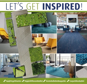 Senfgelbe Teppichfliesen von Interface Bild 7