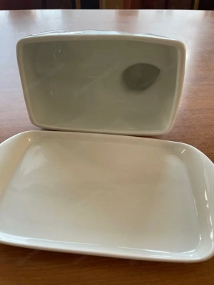 Butterdose Porzellan Kuh Bild 3