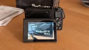 Canon PowerShot G7 X Mark II   Top-Zustand Bild 4