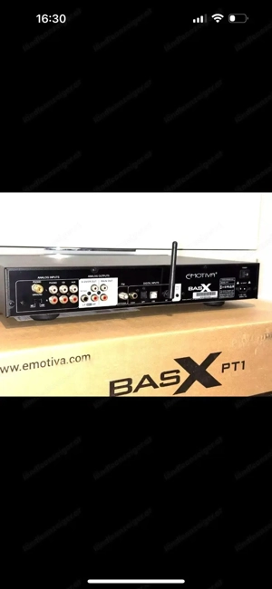 Emotiva BasX PT1 HiFi Stereo Vorstufe Tuner Vorverstärker Bild 2