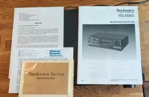 Technics RS-B965 3 Kopf High End Tapedeck Bild 9