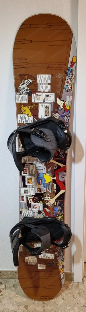 Burton Mission Snowboardbindungen mit Nitro Snowboard 157cm und Tragetasche