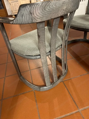 5 Stühle Knoll Collection Design Vollholz Bild 2