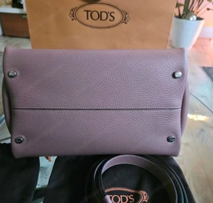 Tod's zeitlose tasche mauve mini neu Bild 2