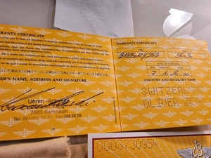 Breitling Chronomat b13350 Pilotband 18k Gold fullset Bild 5