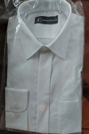 Herrenhemd weiß  Bild 2