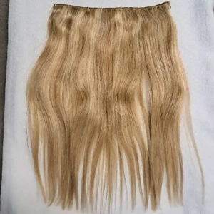 Echt Haarteil mit Clips