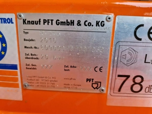 PFT Ritmo M putzmaschine Verputzmaschine putzmeister g5 230 mp25 Bild 8