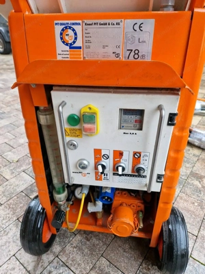 PFT Ritmo M putzmaschine Verputzmaschine putzmeister g5 230 mp25 Bild 5