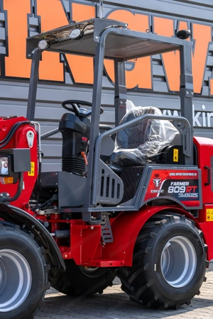 Radlader Teleskop FARMER 809RT Euro5 Hoflader Kingway Deutschland Bild 5
