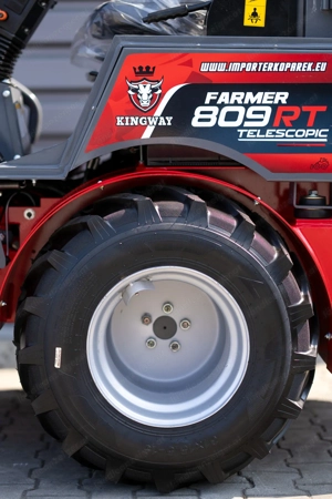 Radlader Teleskop FARMER 809RT Euro5 Hoflader Kingway Deutschland Bild 4