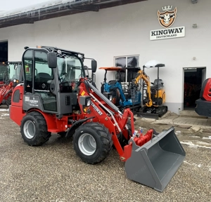 Radlader FARMER 810 Hoflader KINGWAY Bild 3