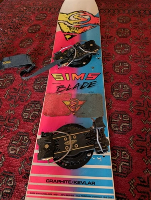 Snowboard SIMS gebraucht Bild 2
