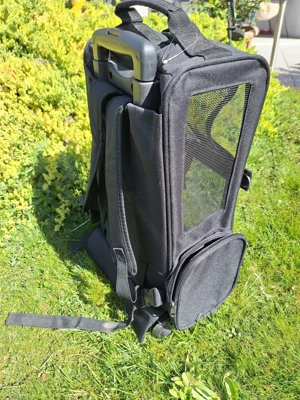 Reisetrolley Rucksack für kleine Hunde Katzen  Bild 4
