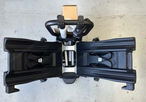 Thule 903202 EasyFold XT 2" Kupplungsträger: 2 Fahrräder, Schwarz und Silber