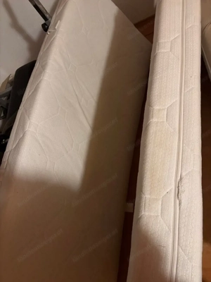 2 stück matratzen mit lattenrost  Bild 2