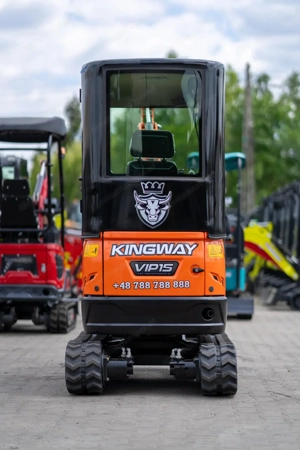 Bagger Minibagger VIP 15 1.500 kg Kingway Deutschland Bild 3