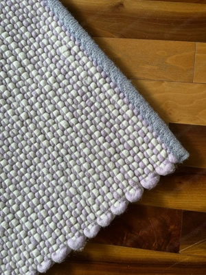 Teppich (lila weiß) Bild 2