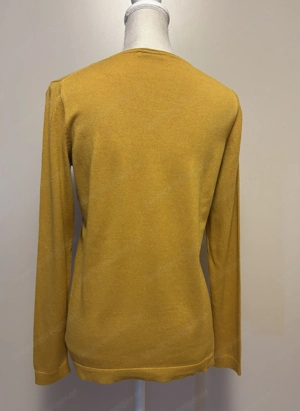Damen langarm Pullover senffarben Bild 3