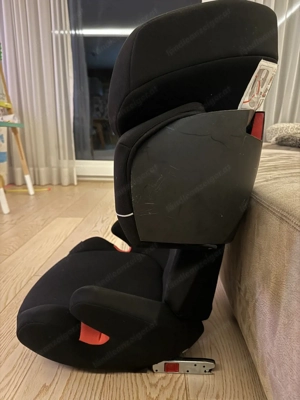 Auto Kindersitz Cybex Solution X-Fix   pure Black Bild 2