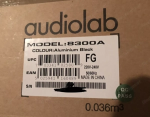 Audiolab 8300A   Vollverstärker mit OVP und Rechnung Bild 2