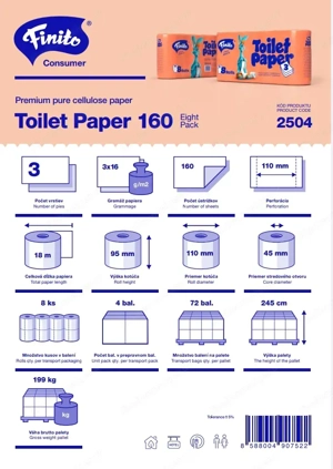 Finito Toilletenpapier Bild 2