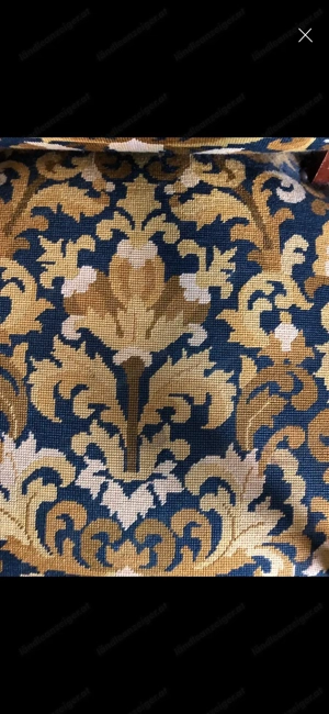 Vintage Armlehnsessel Handarbeit Bild 4