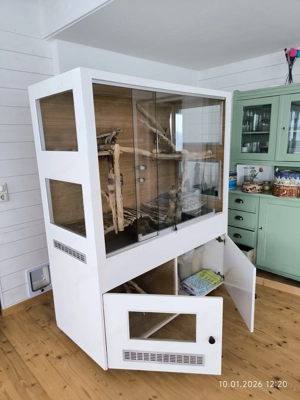 Nagerkäfig massiv mit Scheiben Bild 3