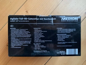 Digitaler Full-HD-Camcorder mit Touchscreen von Medion Bild 4