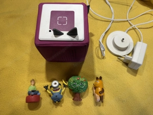 Toniebox Beere und 4 Tonies - nur gesamt abzugeben