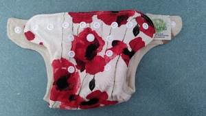 Finiwini Mini SlimLine Wollüberhose mit Komfortbündchen 