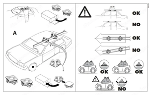 Skiträger magnetisch f. 2 Paar Skier Bild 3