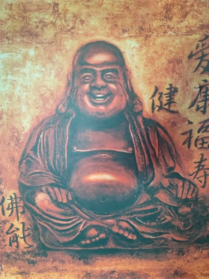 Buddha Bild 80 x 80 x 2 cm Bild 4