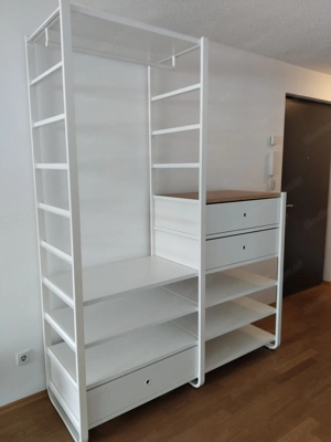 Garderobe von Ikea, mit Stauraum und Schuhablage Bild 2