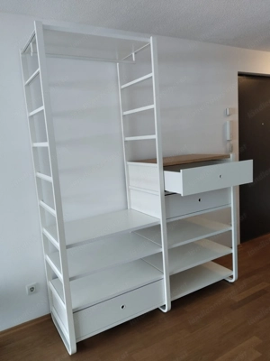 Garderobe von Ikea, mit Stauraum und Schuhablage Bild 3