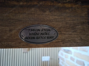 Wolf Möbel Vollholz Esstisch 160x100cm Bild 5