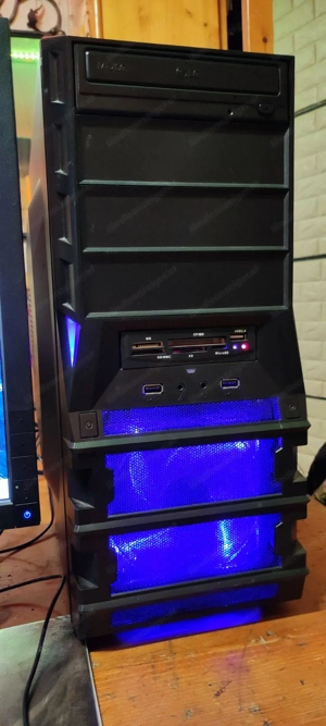 ASUS PC SET 8x4GHz 500SSD NEU, 1TB Festplatte, 16GB RAM GTX550TI Win 11 Pro Office 2024 Monitor 23 Bild 3