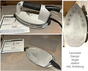 Laurastar Bügelstation Bügelbrett Wäschekorb ab 2  Bild 8
