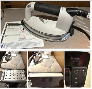 Laurastar Bügelstation Bügelbrett Wäschekorb ab 2  Bild 3