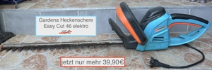 Gardena, Metabo, Akku Heckenschere Bosch ab 45   Bild 4