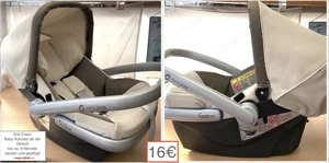 Baby Autositz Tischsitz Musikmobile Nuk Trinkflasche gratis Bild 7