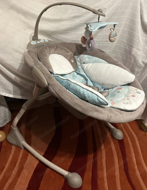 Babyschaukel elektr. Wippe Baby Hängematte Stokke Bild 8